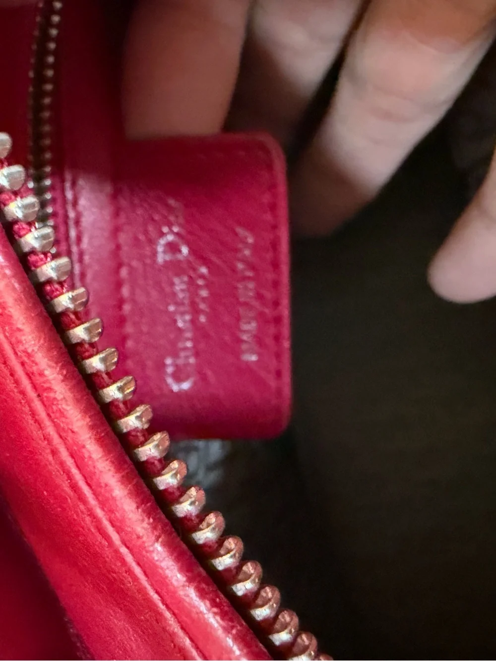 Authnetic Dior Cannage Lady Dior Bag medium